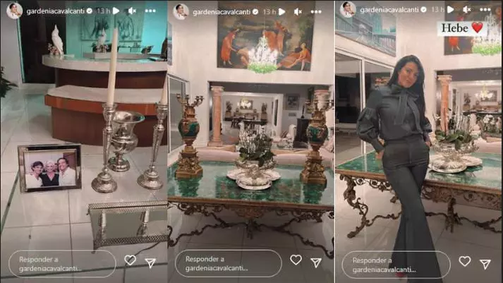 Marcello Camargo, filho de Hebe Camargo, vende coleção de carros da mãe e presenteia apresentadora com uma Mercedes branca